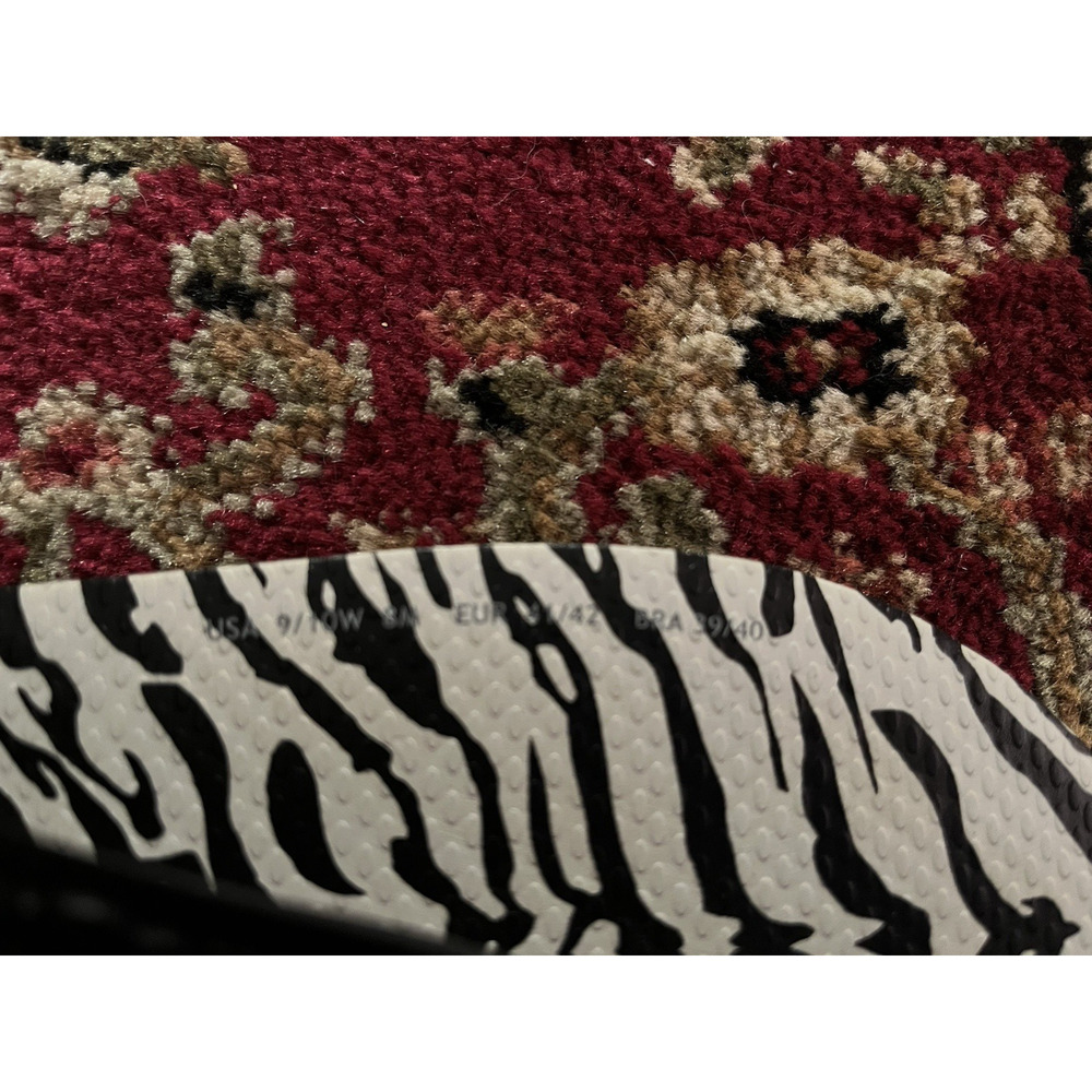 YVES SAINT LAURENT HAVAIANAS ZEBRA PRINT US SZ 9/10W, EURO 40/41, EXCELLENT - Picture 6 of 13